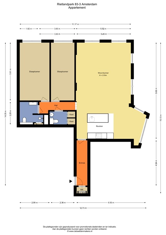 mediumsize floorplan